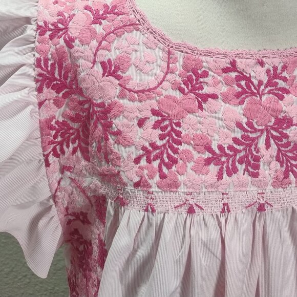 Mexican embroidery blouse - Picture 2 of 3